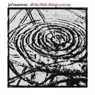 Jef Martens All The Little Things You Say