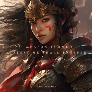 No Weapon Formed Against Me Shall Prosper Efisio Cross