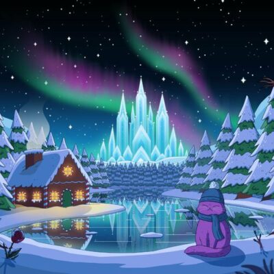 Ice Palace Purrple Cat