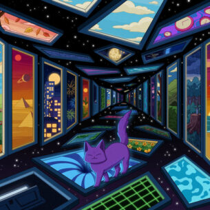 Multiverse 2 Purrple Cat