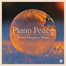 Winter Fireplace Piano Piano Peace